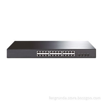 Web-smart 24 ports PoE switch